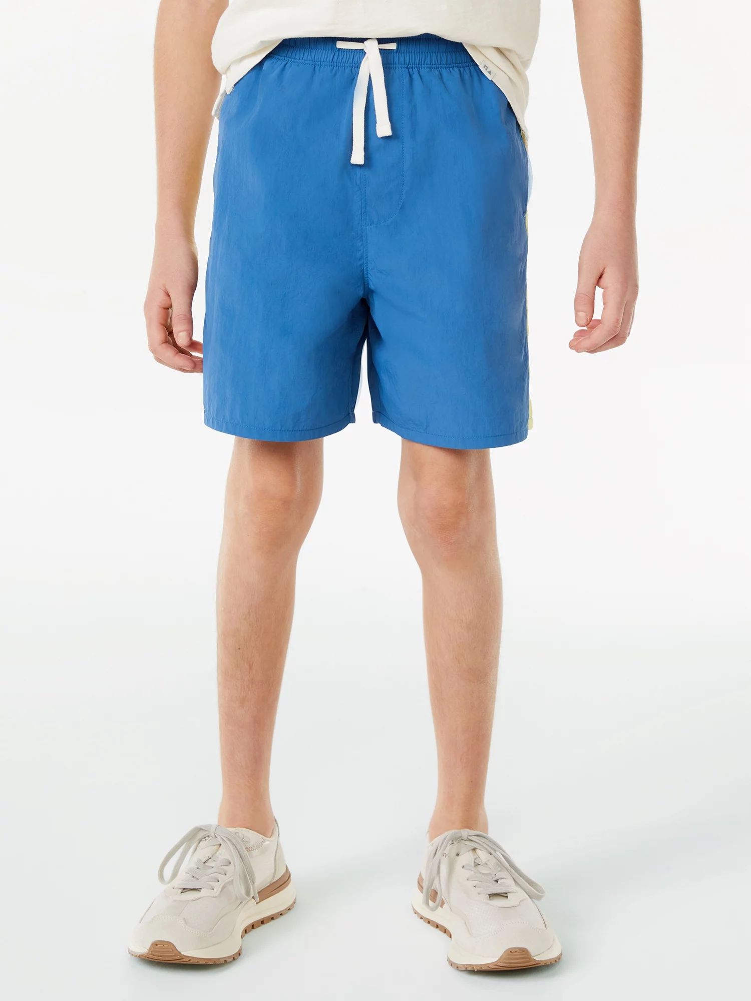Free Assembly Boys Track Shorts, Sizes 4-18 | Walmart (US)