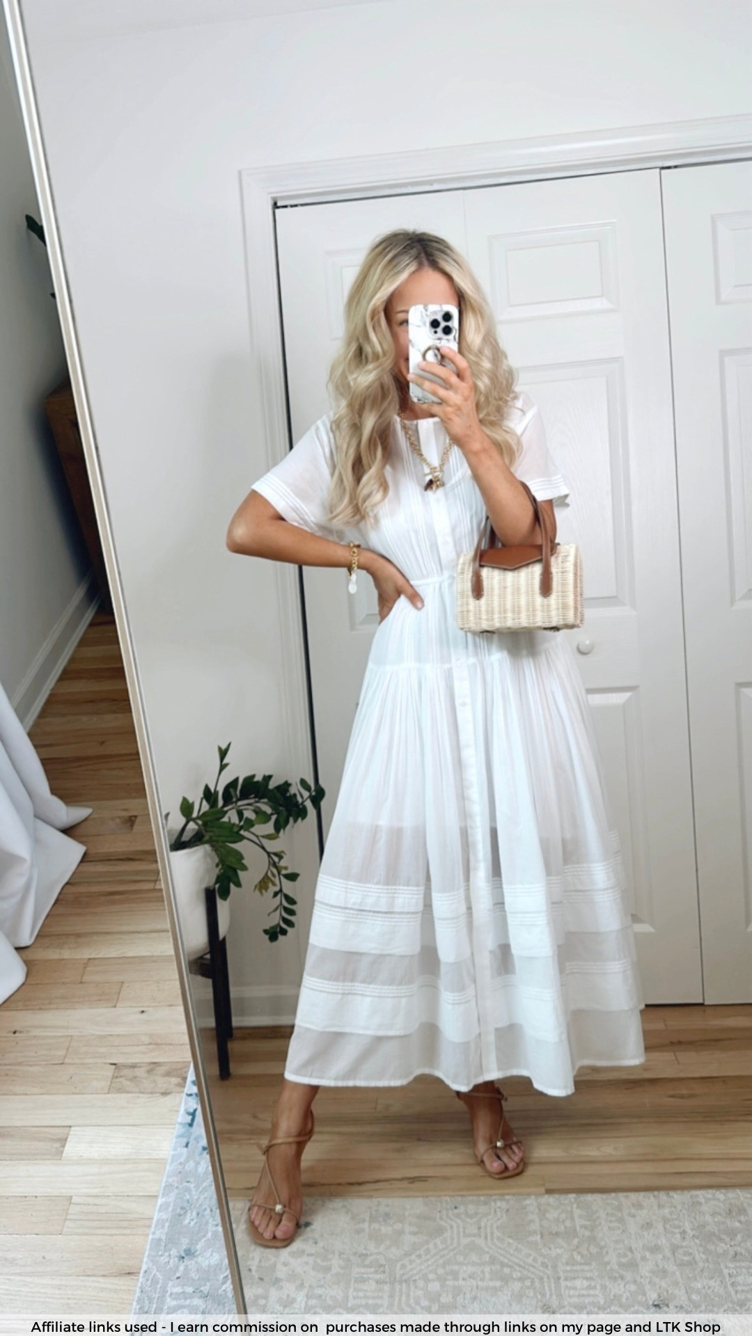White midi dress
Summer dress
Classy outfit 