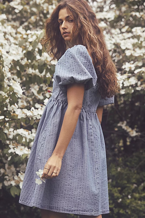 Sage Denim Dress by Boyish at Free People, Sound Wave, XS | Free People (Global - UK&FR Excluded)