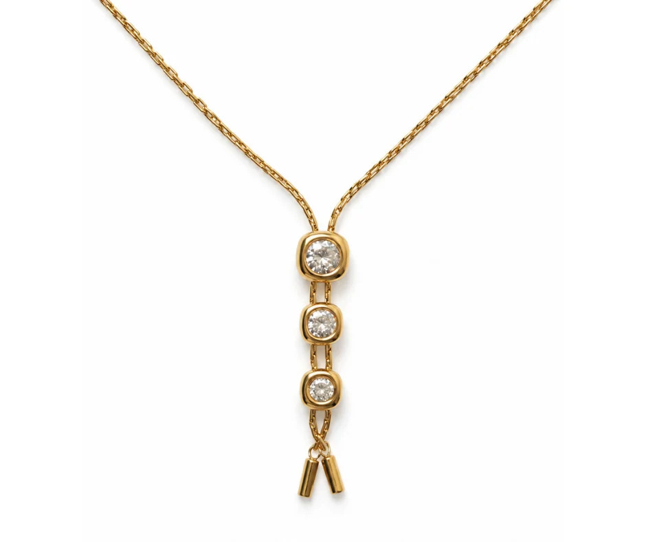Triple Threat Crystal Necklace | KC Chic Designs