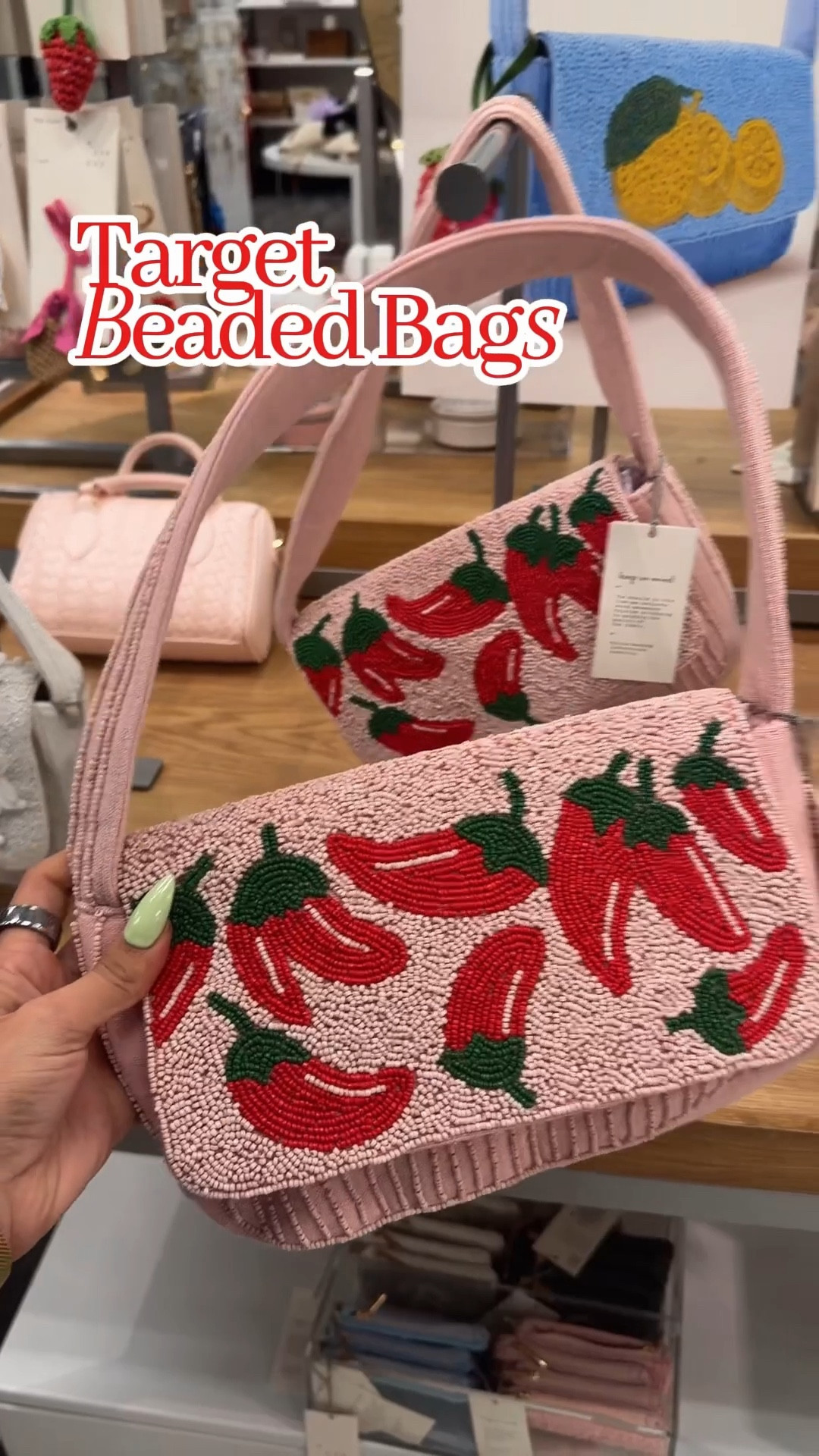 Beaded bags, target new arrivals, bags, shoulder bags 