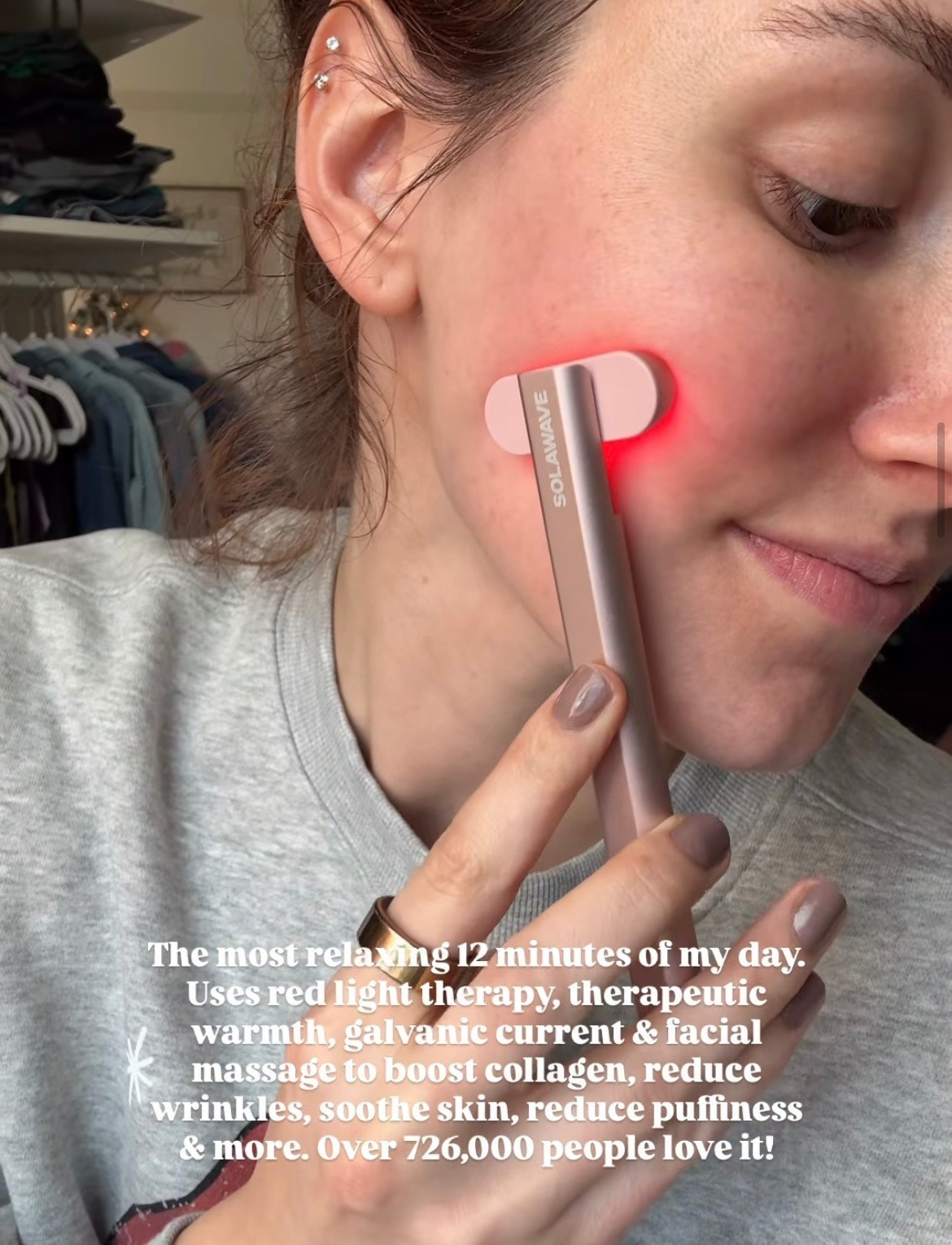 The most relaxing 12 minutes of my day are with this red light wand to reduce puffiness + wrinkles! 

#LTKBeauty #LTKmorningroutine