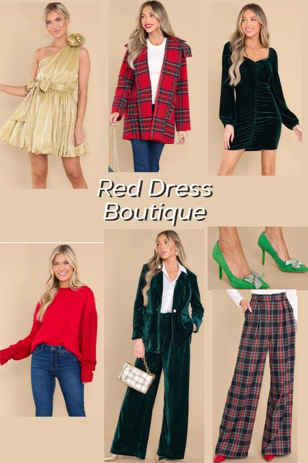 New Christmas and holiday styles from red dress boutique #rdbabe #shopreddress #reddressboutique #holidaystyle #holidayfashion #christmasstyle #christmasfashion #christmasseason 

#LTKSeasonal #LTKunder100 #LTKHoliday