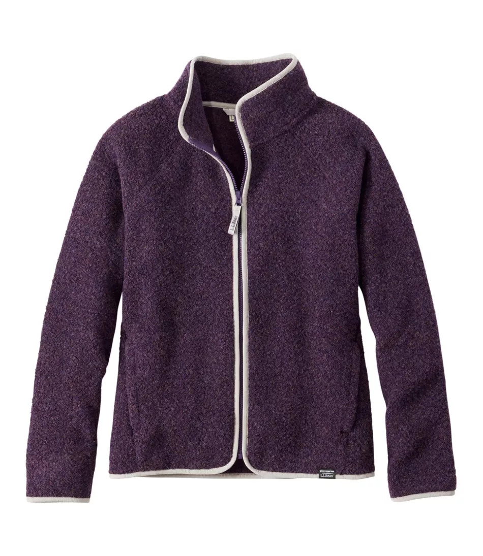 Women's All Season Wool Fleece Full-Zip Jacket | L.L. Bean
