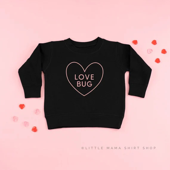 Love Bug heart Around  Valentine Sweater  Valentine | Etsy | Etsy (US)