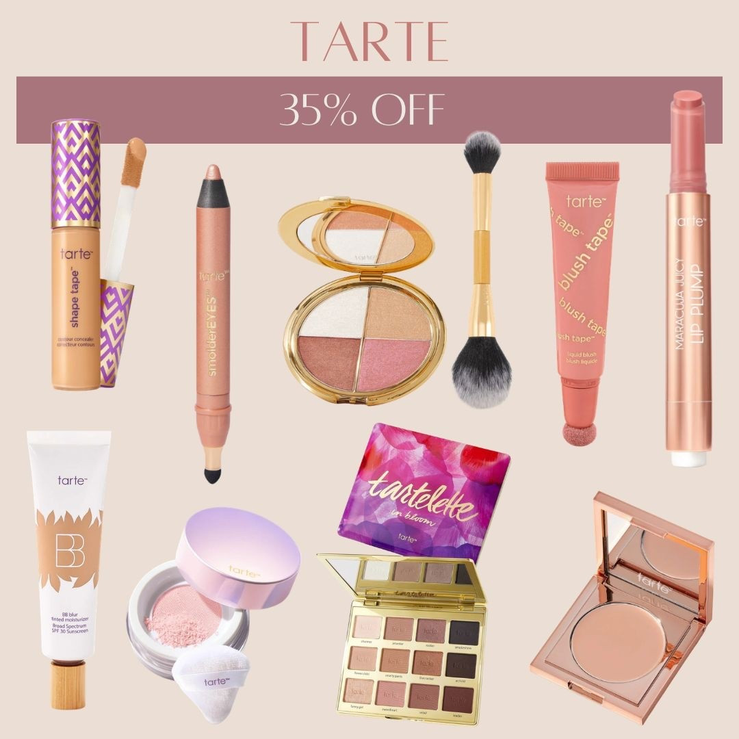 Tarte 35% off sale! Here are some products I use! #tarte #springsale #makeup #beauty #eyes #blush 

#LTKSpringSale #LTKgrwm #LTKBeauty