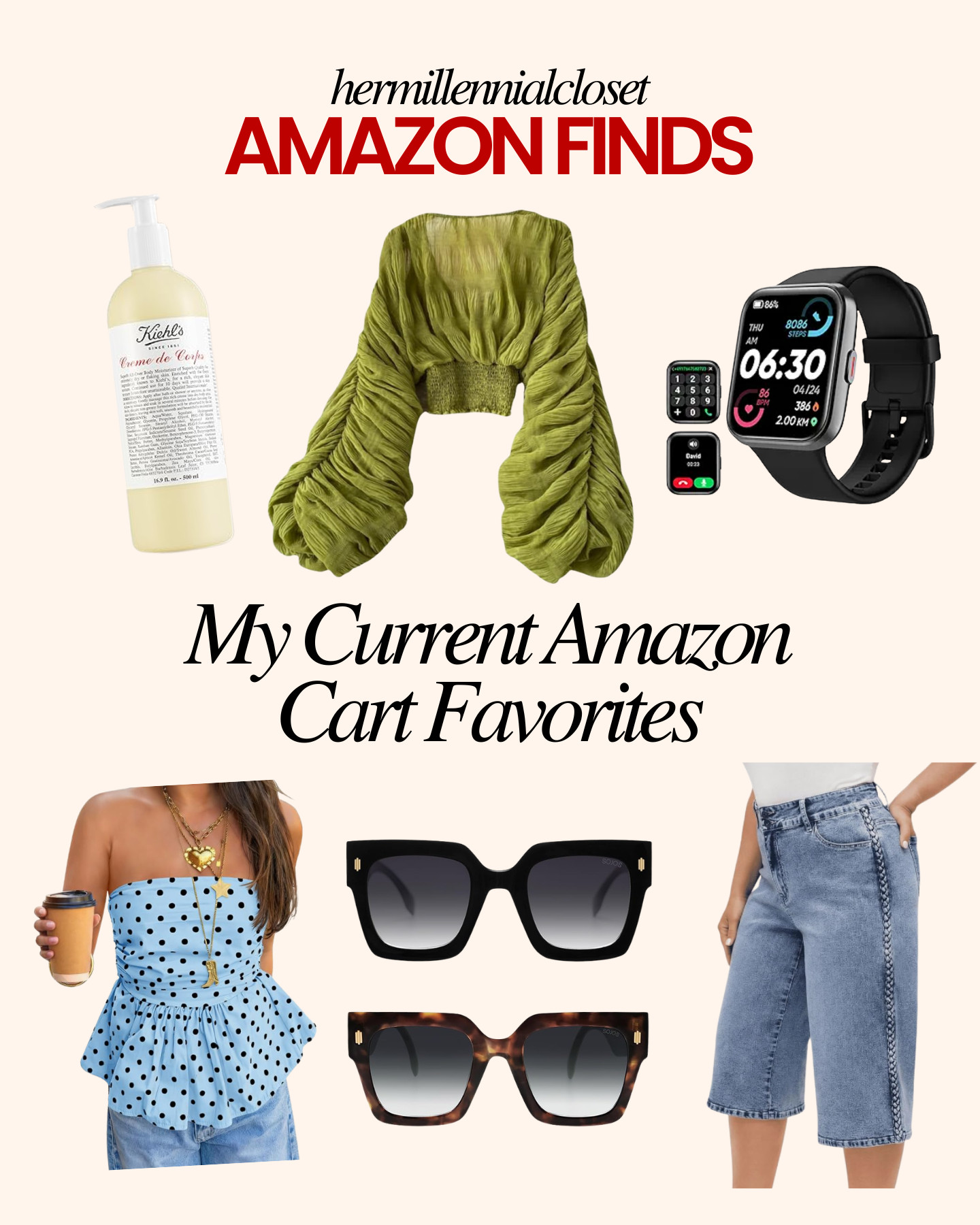 Here's a glimpse of my Amazon cart favorites. Which piece are you getting Sis? 

 #LTKootd #LTKPlusSize #LTKBeauty
