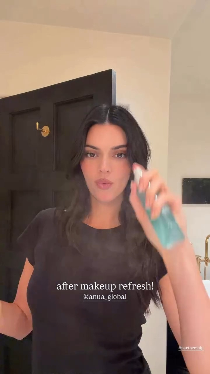 Kendall Jenner's favorite after makeup setting  Hyaluronic Acid Hydrating Capsule Mist

#LTKBeauty #LTKgrwm #LTKMothersDay