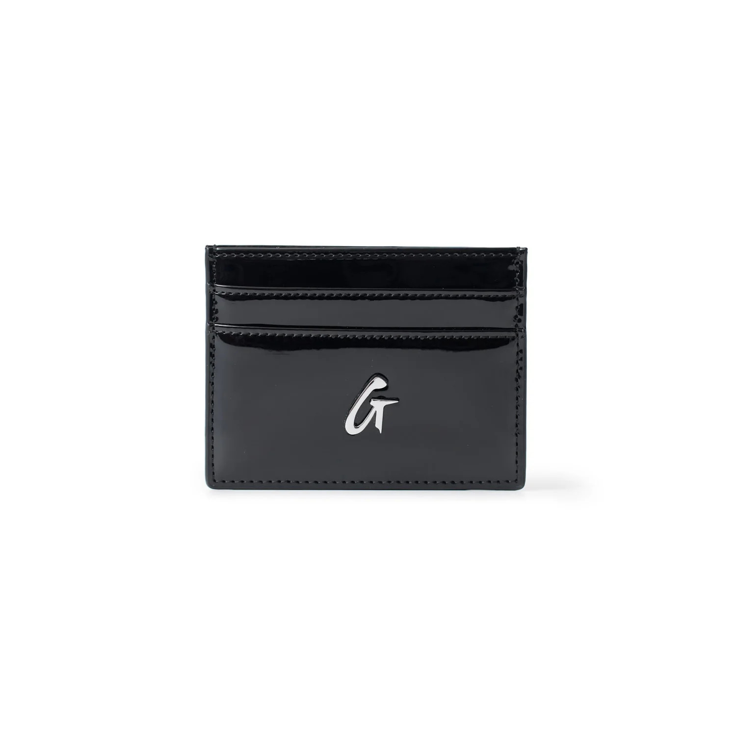 STANDARD SILVER CARD HOLDER - MIRROR BLACK | Glam-Aholic Lifestyle