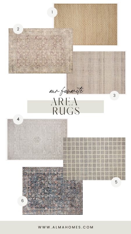 Looking to refresh your space? Try a new area rug. Here are a few we love, handpicked by our interior designer. ✨

#LTKFind #LTKhome