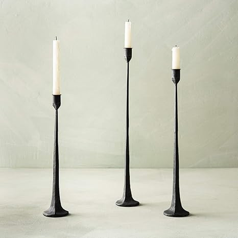 Iron Taper Candle Holder - Decorative Candle Stand - Candlestick Holder for Wedding, Dinning, Par... | Amazon (US)
