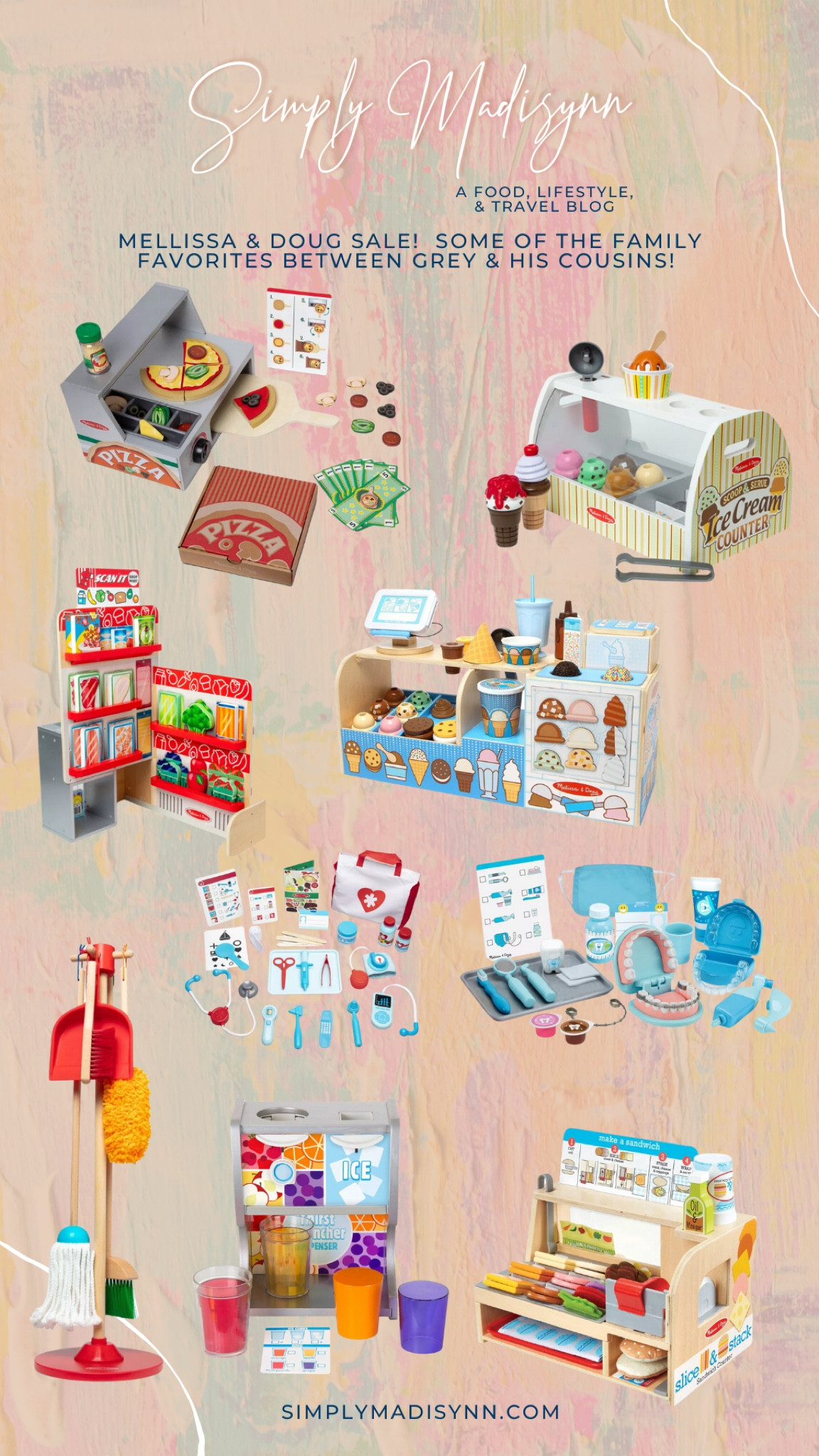 Melissa & Doug is having their sale currently and all of their toys are 30% off🙌🏽  We love these toys as they promote independent play, great imagination, and are honestly some cool toys!  They’re durable and last awhile too!💙💙

#MelissaandDoug #Montessori #TargetSale #TargetFinds #ChristmasIdeas Christmas Gift Ideas | Christmas for Kids | Wooden Toys | Developmental Toys 

#LTKCyberWeek #LTKKids #LTKHoliday