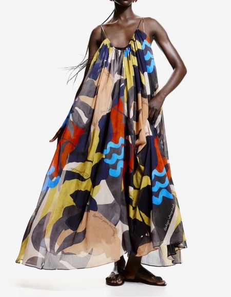 Flowy colorful maxi dress 

#LTKstyletip #LTKSeasonal #LTKfindsunder50