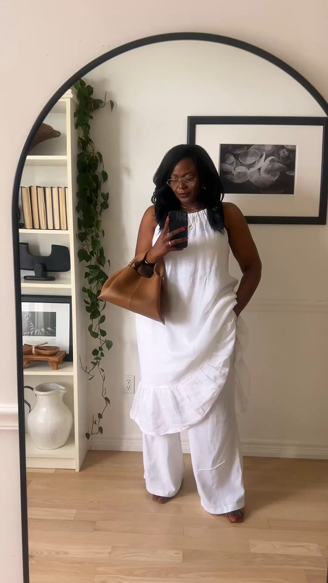 Rocking an all white llnen outfit today. The linen dress is from Winners so I cannot link it but I linked all my favorite linen and linen blend white pants in all price ranges and sizes beloww

everyday outfit ideas, midsize outfit idea, , linen pant outfit, plus size summer outfit summer outfit, mom style, black white pants, comfy casual

#LTKMidsize #LTKPlusSize #LTKSeasonal