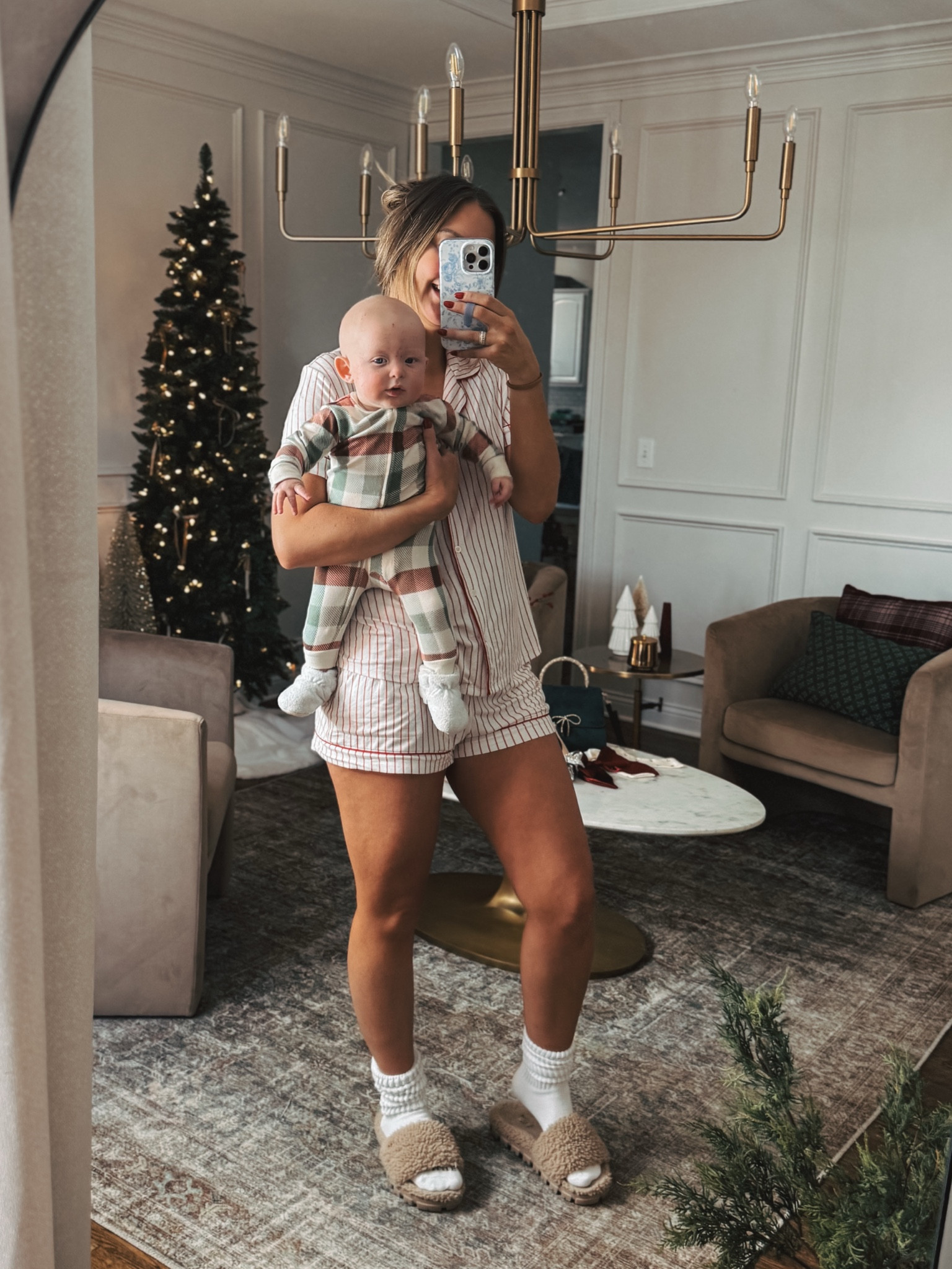 Holiday pajamas for mom and baby! My pj set so target, so soft and would be a great gift for her! Reid’s pjs are SO SOFT and only $12! The cutest baby holiday pjs! 

I’m wearing a medium



#LTKBaby #LTKFamily #LTKHoliday