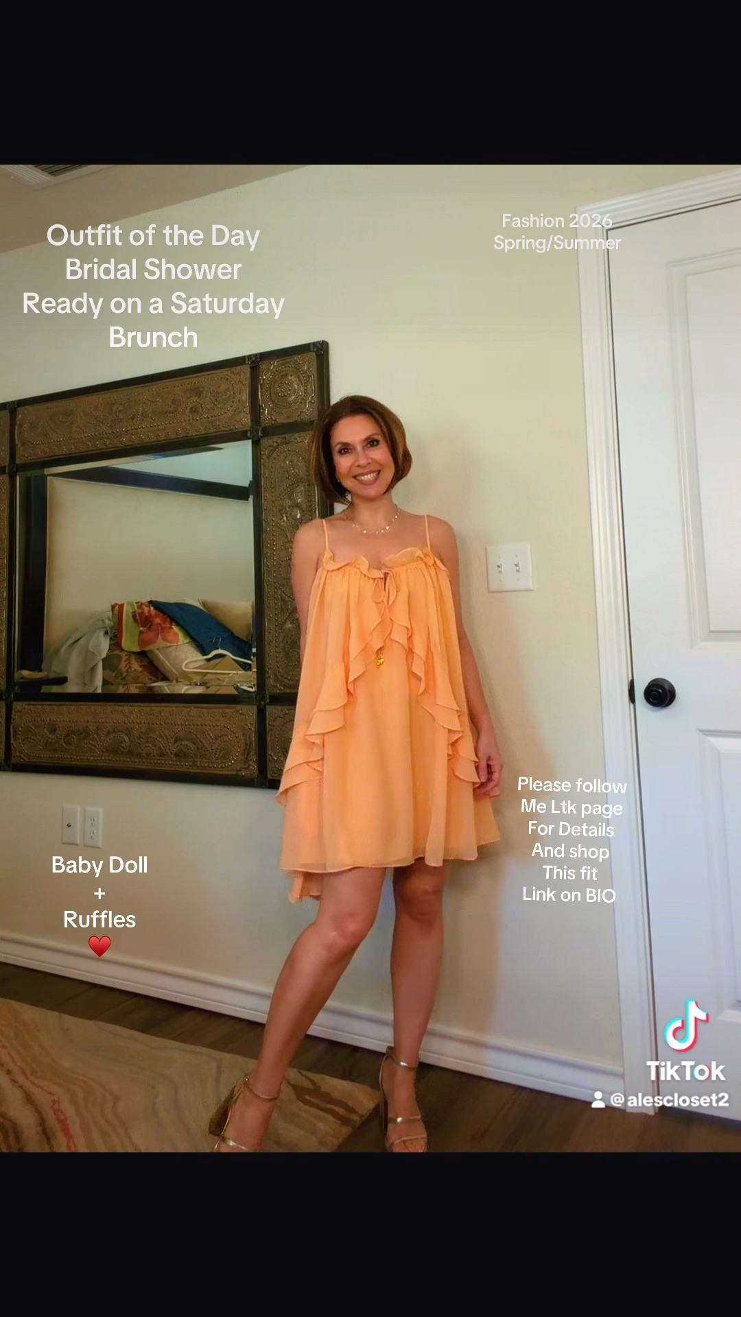 This baby doll dress had me the second I saw it 💛
The color, the ruffles, and the flowy style just felt so fun and feminine—one of those pieces I couldn’t pass up.

Found this Steve Madden style from Dillard’s and I’m wearing an XS for reference. It does run a little roomy and slightly boxy on my 5’1” frame, but still really cute and easy to wear.

I’m keeping it because it just feels special ✨
Perfect for brunch, bridal showers, or any occasion you want something light and feminine 🤍

#ltkstyle #springdress #femininefashion #brunchoutfit #dillards #stevemadden #outfitideas

#LTKSeasonal #LTKootd #LTKOver40