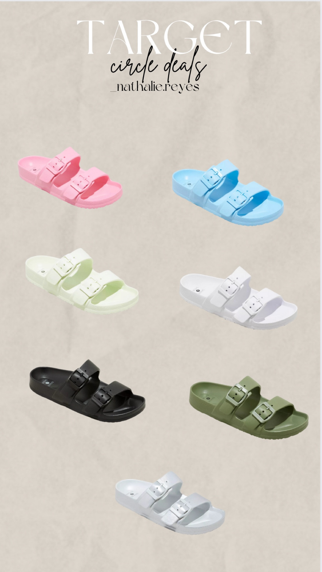 Birkenstock Dupes at Target just $7

#LTKsalealert #LTKxTarget