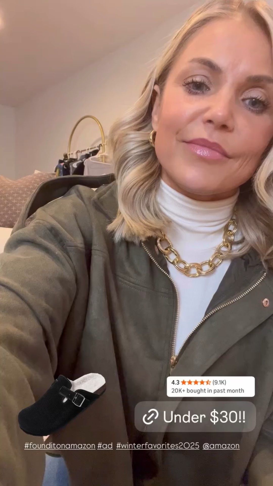 My favorite clogs from @amazon ! They come in several different colors and would make the perfect gift for yourself or someone else!  They now also come with a Sherpa lining which is perfect for winter!#founditonamazon #winterfavorites2025 #ad


Clogs, amazon shoes, Amazon fashion, Amazon finds, Amazon must haves, sherpa clogs,petite fashion, midsize fashion, gifts for her, gifts for daughter, gifts for mom

#LTKMidsize #LTKFindsUnder50 #LTKGiftGuide