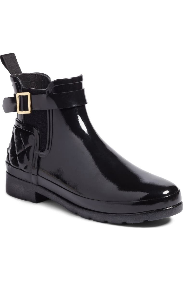 Original Refined Quilted Gloss Chelsea Waterproof Boot | Nordstrom