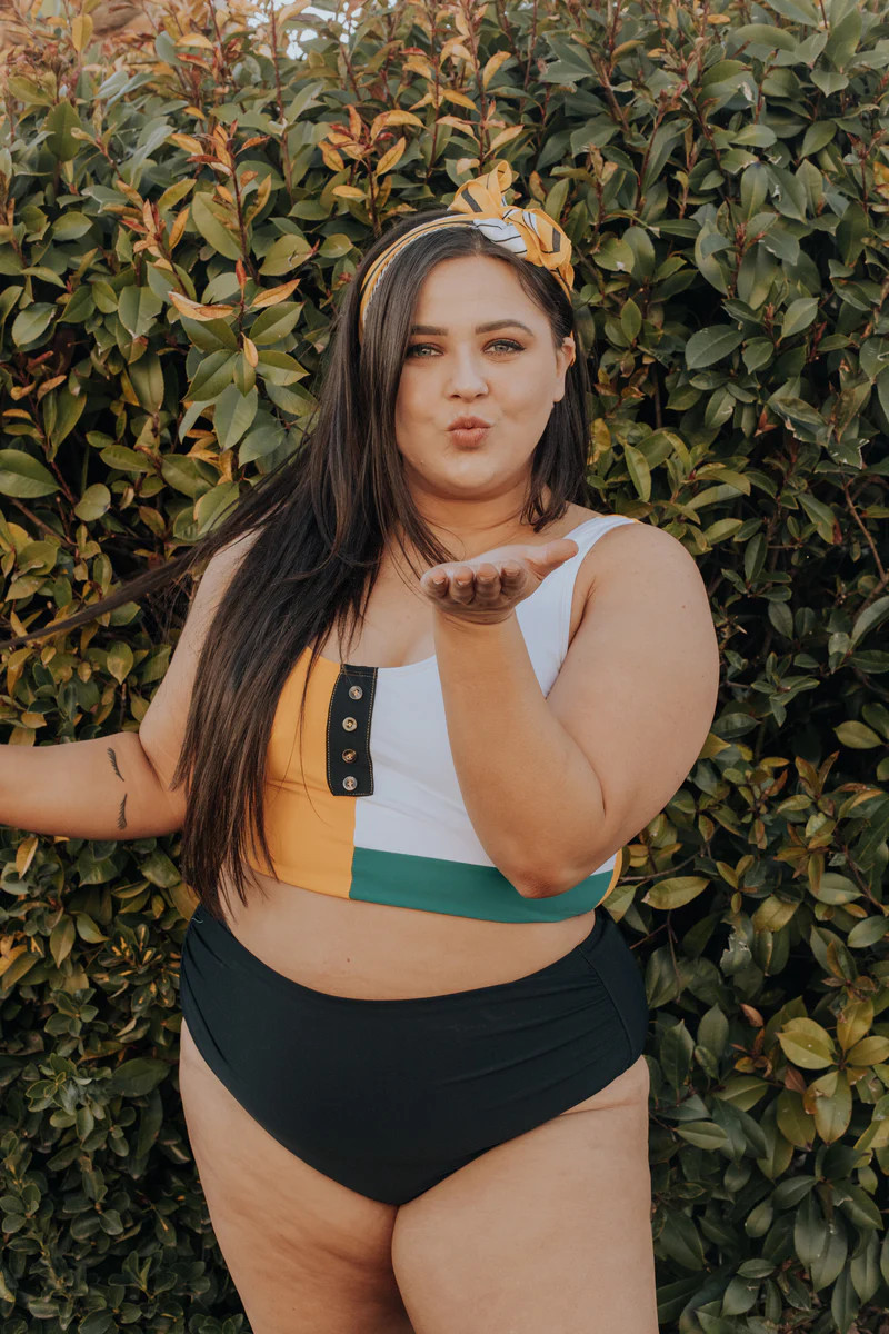 Beach Babe Top | Yellow | Final Sale | Coral Reef Swim