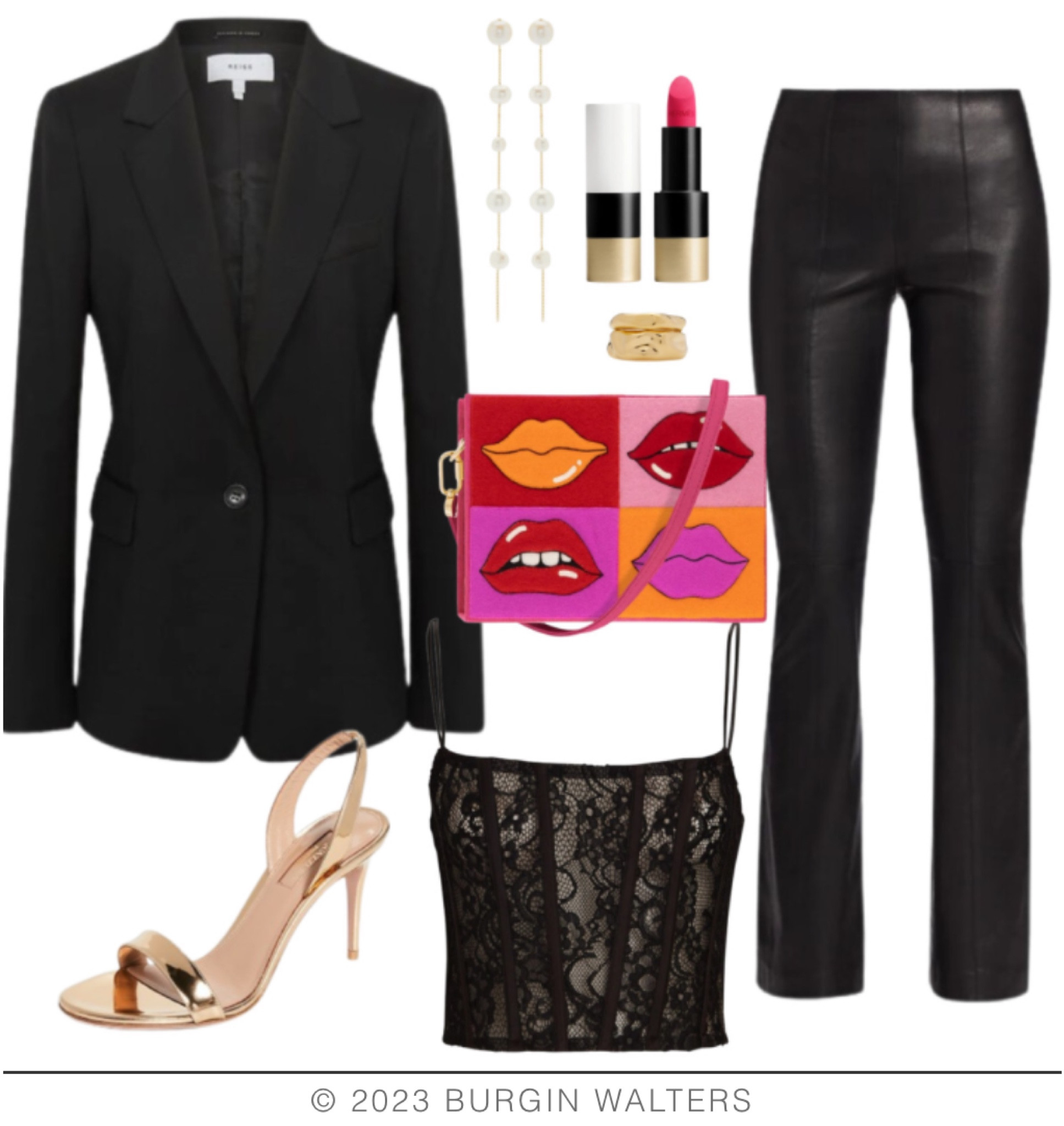 KW Valentine Edit: Workwear transforms easily to a Valentine’s date night outfit by adding festive accessories and lipstick.  💘

#LTKSeasonal #LTKstyletip