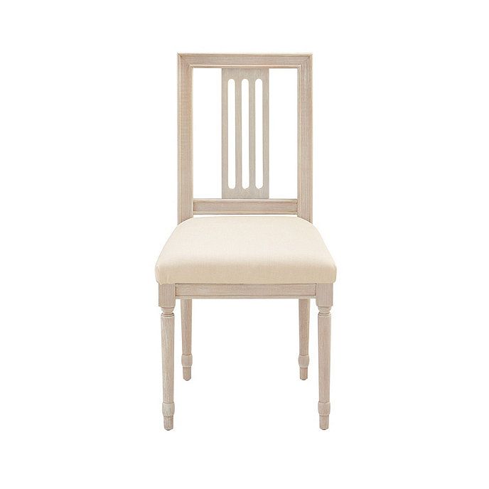 Tuva Dining Chair with Sandberg Parchment Seat - Set of 2 | Ballard Designs, Inc.