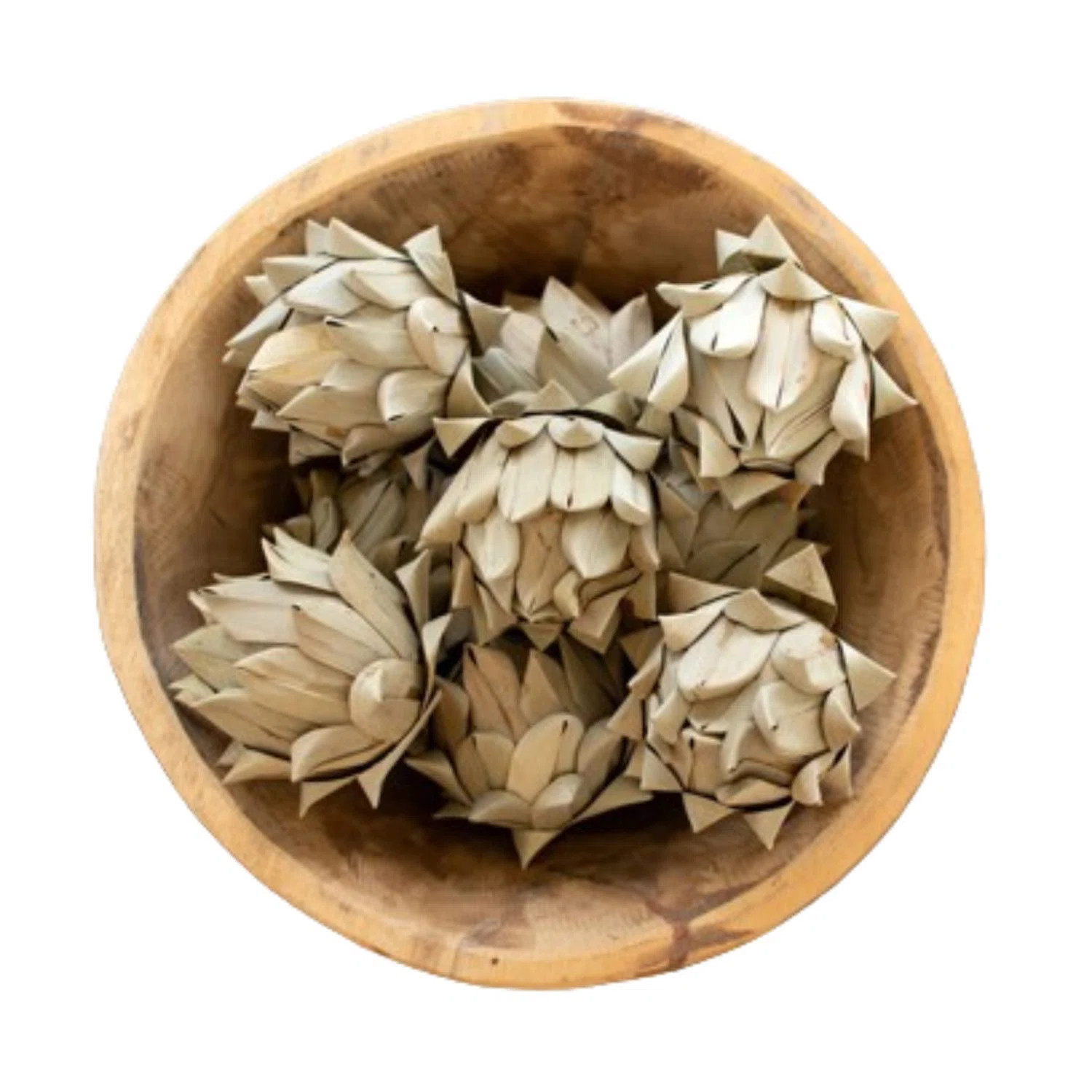 The Holiday Aisle® Bag Of 9 Modern Decorative Faux Artichokes In Natural | Wayfair North America