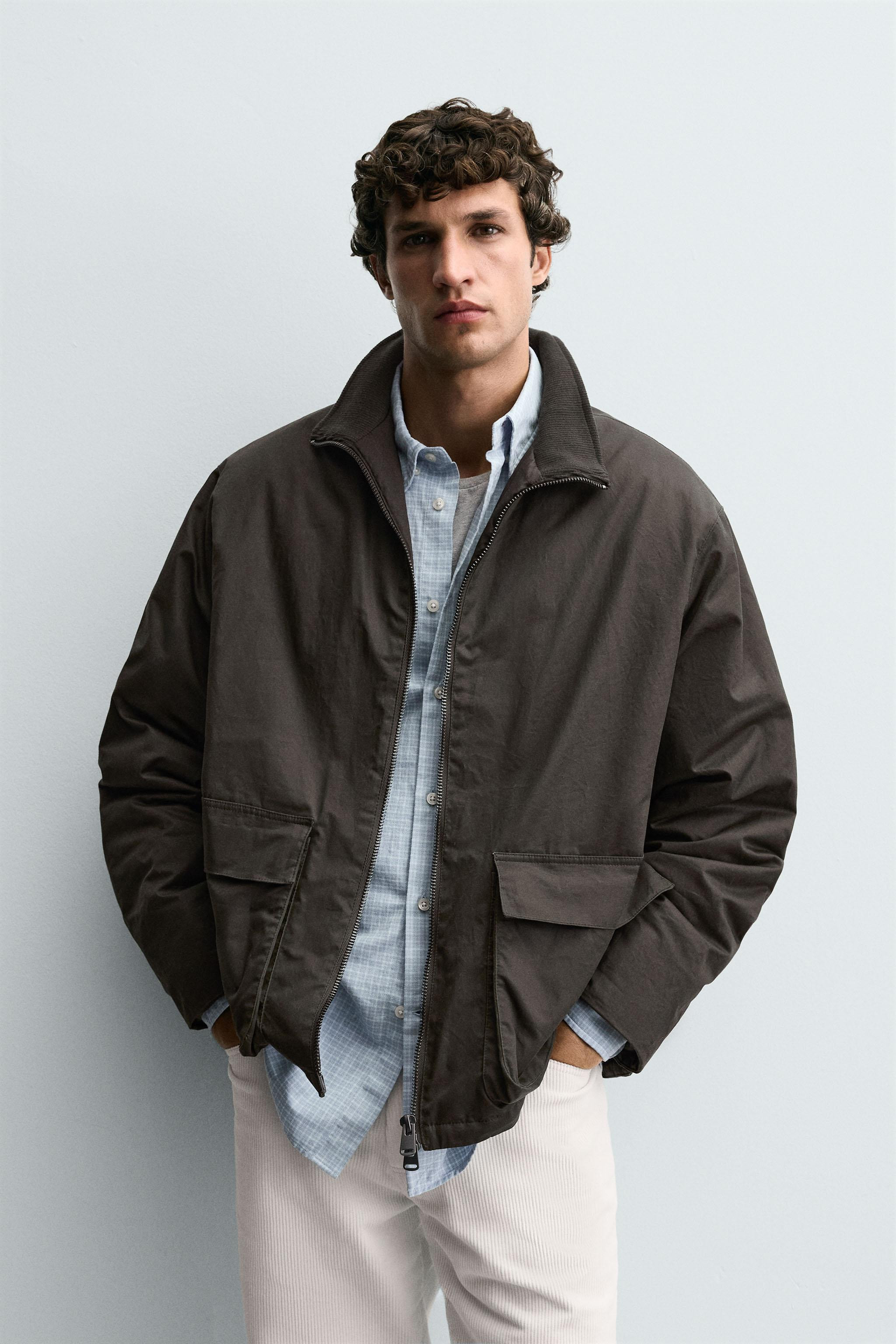 WAXED FINISH JACKET | Zara US