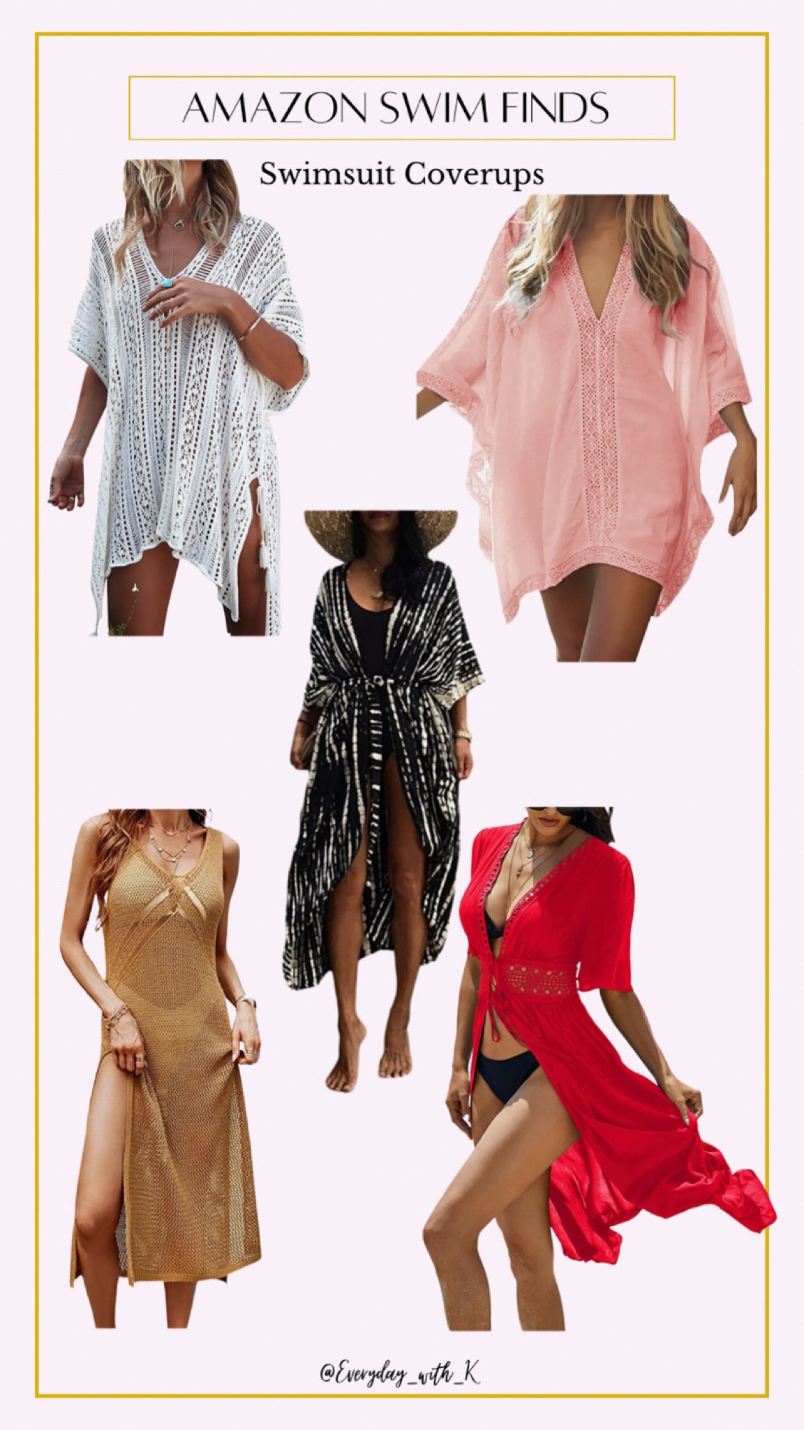 Amazon Swim Finds: Swim Coverup

#LTKunder50 #LTKstyletip #LTKswim