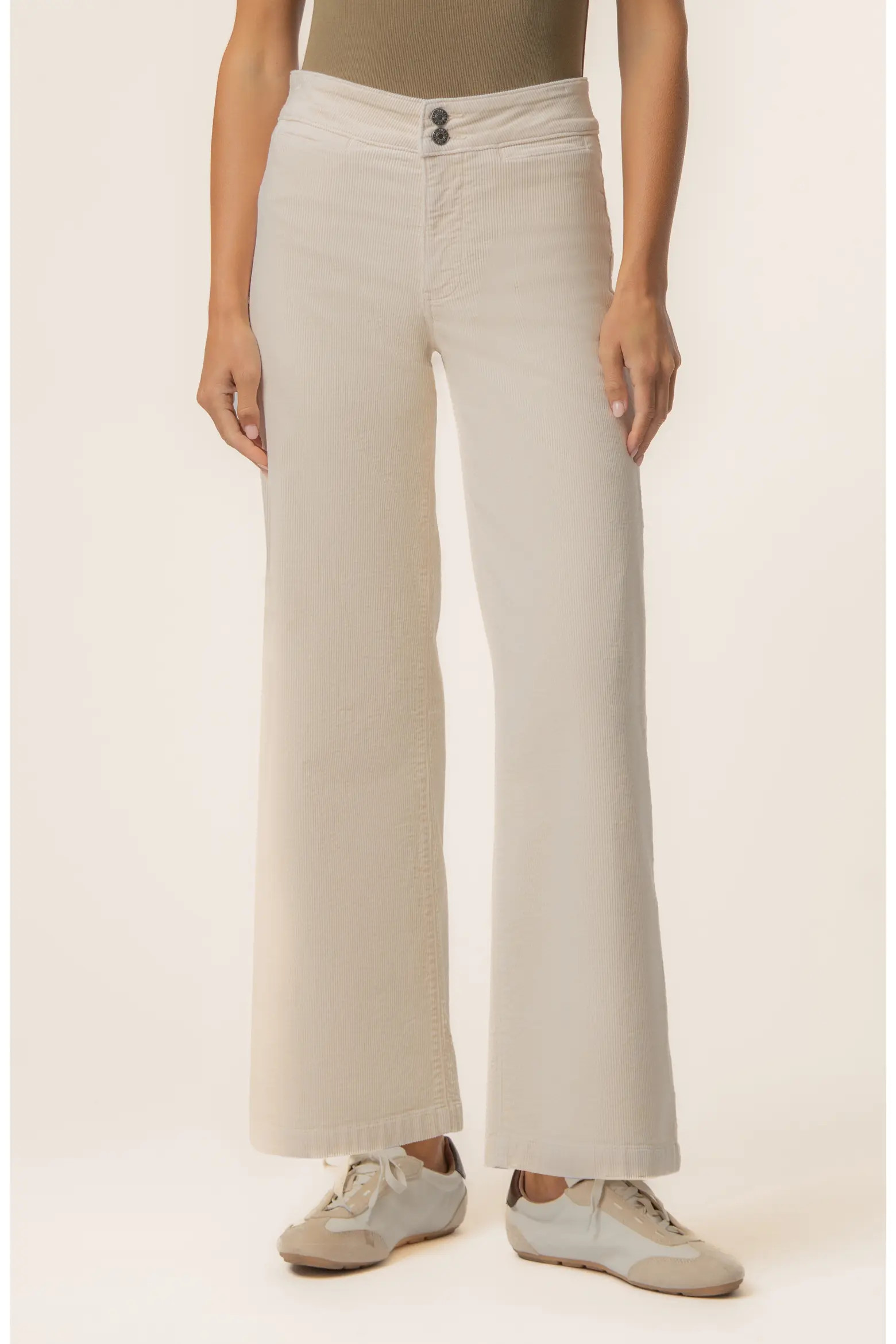 KUT from the Kloth Meg Welt Pocket Wide Leg Corduroy Pants (Women) | Nordstrom | Nordstrom