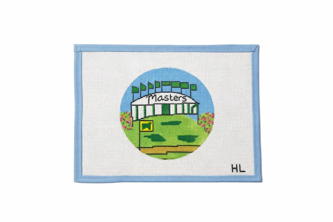 Masters Augusta Golf Handpainted Needlepoint Canvas | 18 or 13 Mesh - Etsy | Etsy (Global)