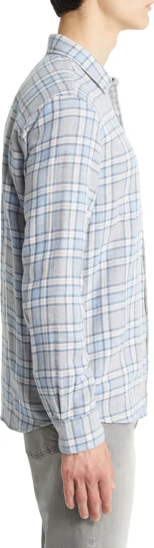 Reversible Plaid Organic Cotton Button-Up ShirtFAHERTY | Nordstrom