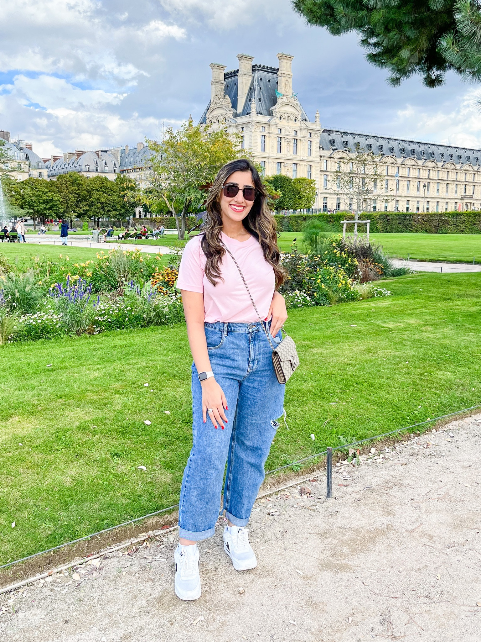 Versatile staple t-shirt in the softest material from COS currently on sale for under $15!!! 

#LTKunder50 #LTKSeasonal #LTKsalealert