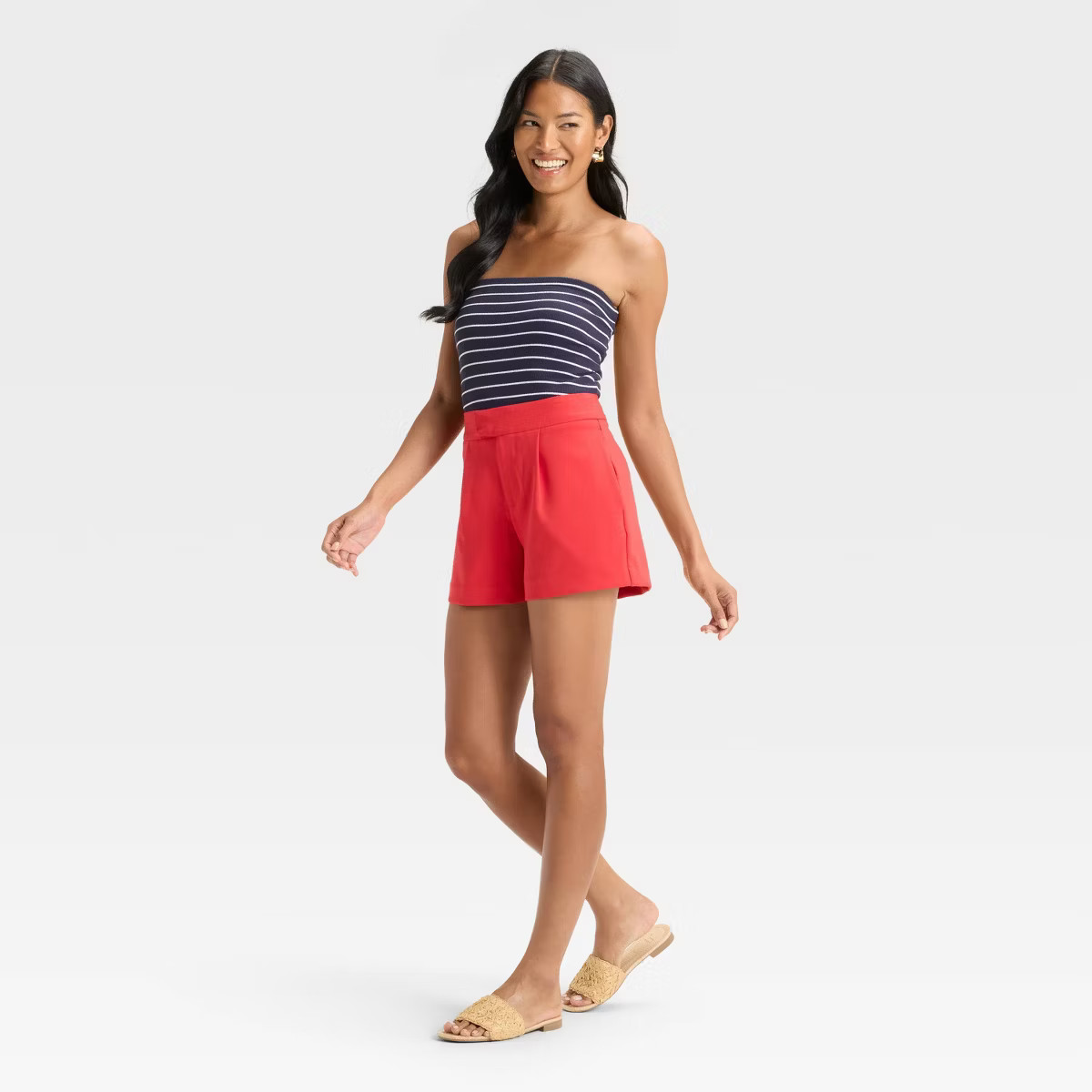 Women's Tube Top - A New Day™ Red L | Target