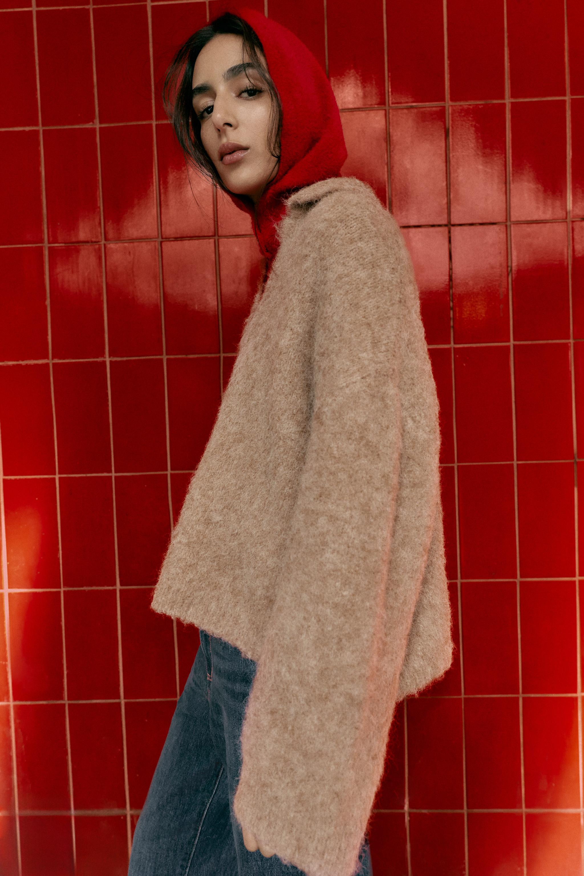 BRUSHED EFFECT KNIT JUMPER | Zara US