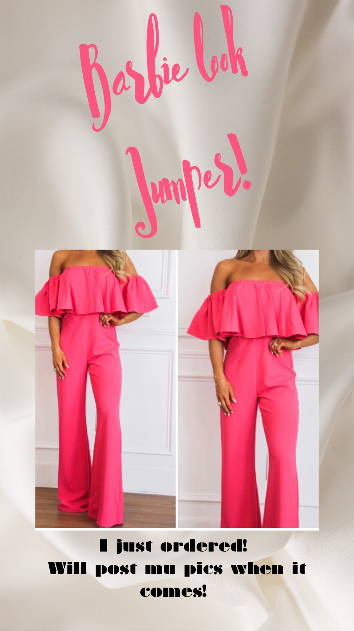 With the new Barbie movie coming out, this jumper from Bella and Bloom caught my eye! They are one of my favorite boutiques so I just ordered. I am curvy so I always order a size up.

#LTKbeauty #LTKFind #LTKunder100