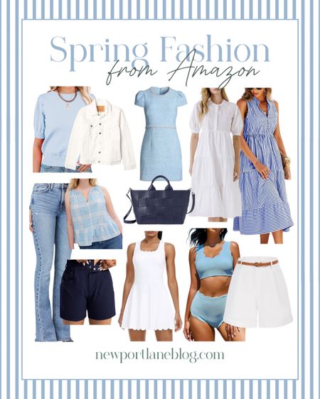 Spring Fashion favorites I’m loving from Amazon!
Spring Fashion 2024 | Spring Fashion | Spring Amazon Dresses | Spring Amazon Fashion | Spring Outfits | Spring Outfits 2024 | Amazon Spring | Blue Dress | Light Blue Dress | Grandmillenniallist | Grandmillennial | Preppy Style

#LTKfindsunder100 #LTKSeasonal #LTKstyletip