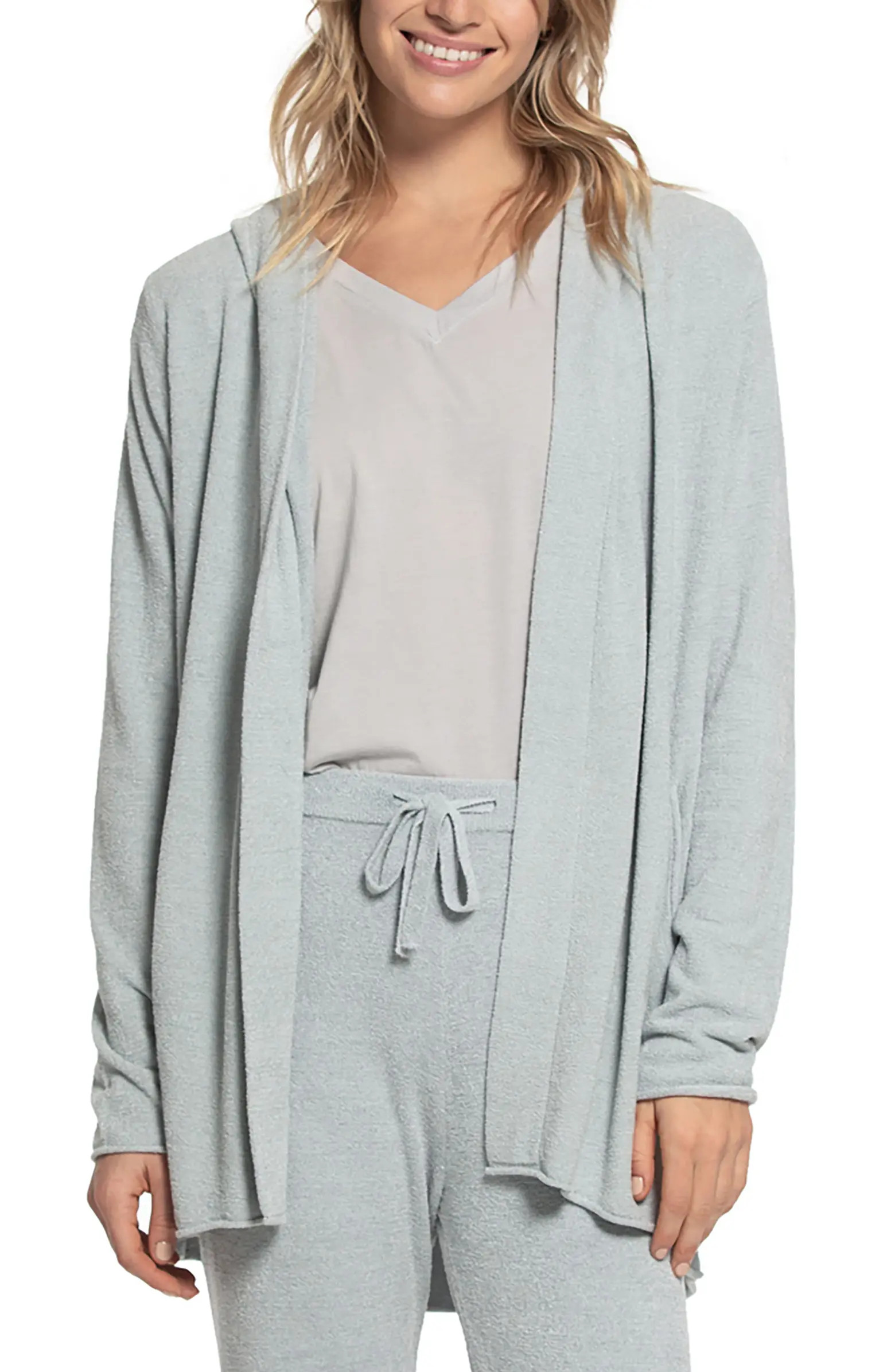Barefoot Dreams® CozyChic Ultra Lite™ Hooded Cardigan | Nordstrom | Nordstrom