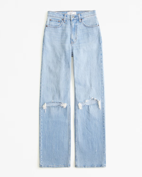 High Rise 90s Relaxed Jean | Abercrombie & Fitch (US)