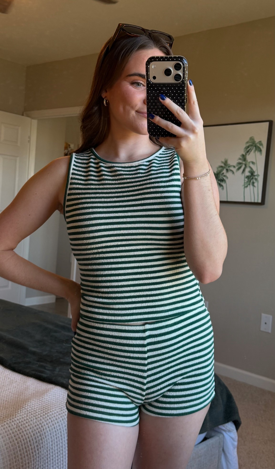 The cutest striped set 🫶🏼 wearing a size 6!

#LTKgrwm #LTKootd #LTKSeasonal