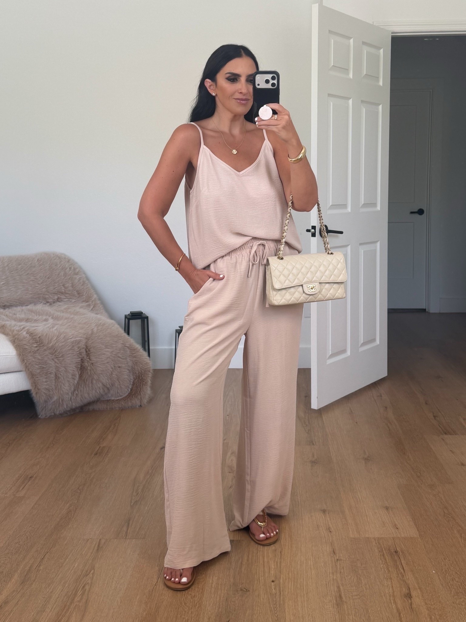 Women Summer 2 Piece Lounge Sets wearing size Medium