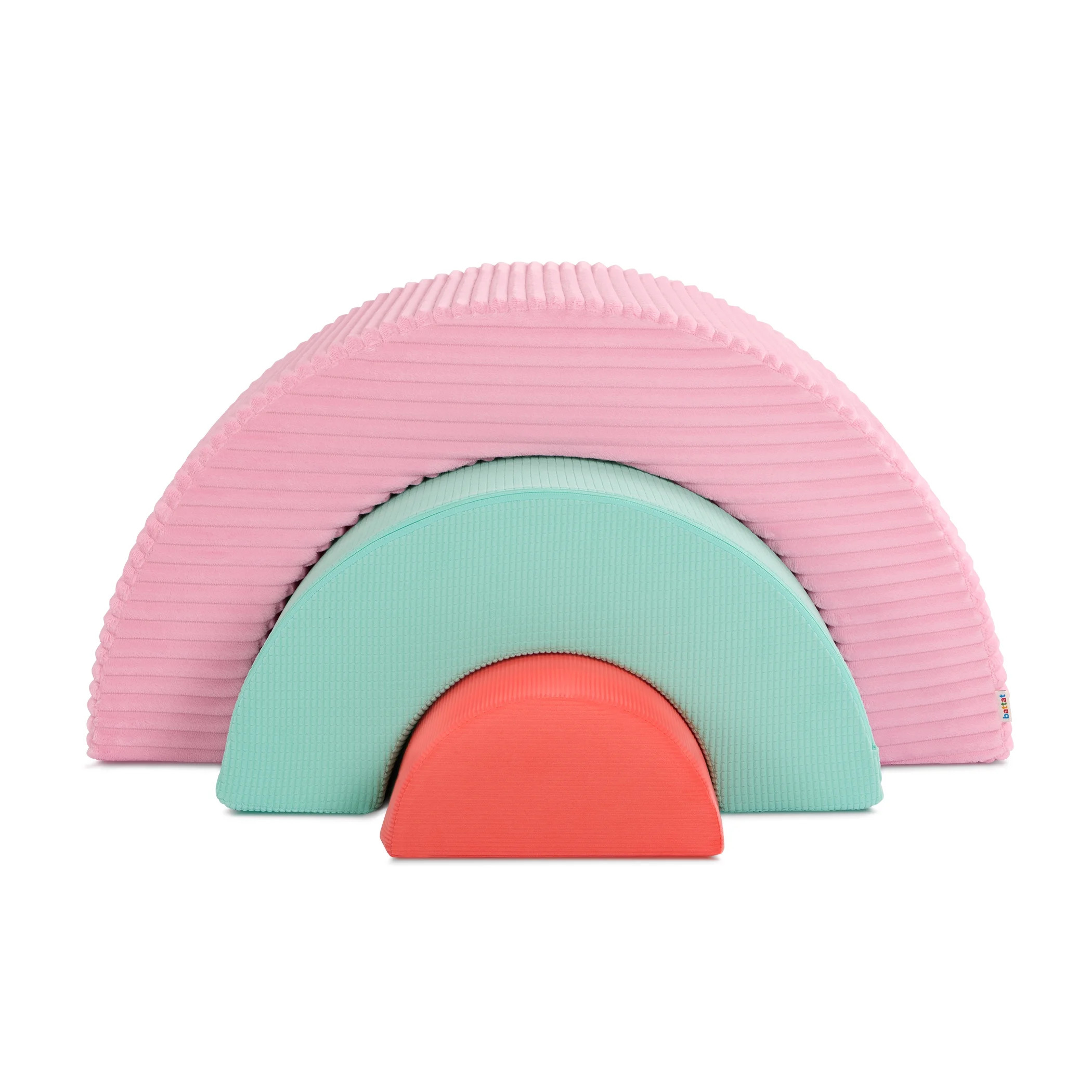 Battat Rainbow Arches Nesting Foam Arch 3-Piece Climber Soft Indoor Play Equipment for Infants 12... | Walmart (US)