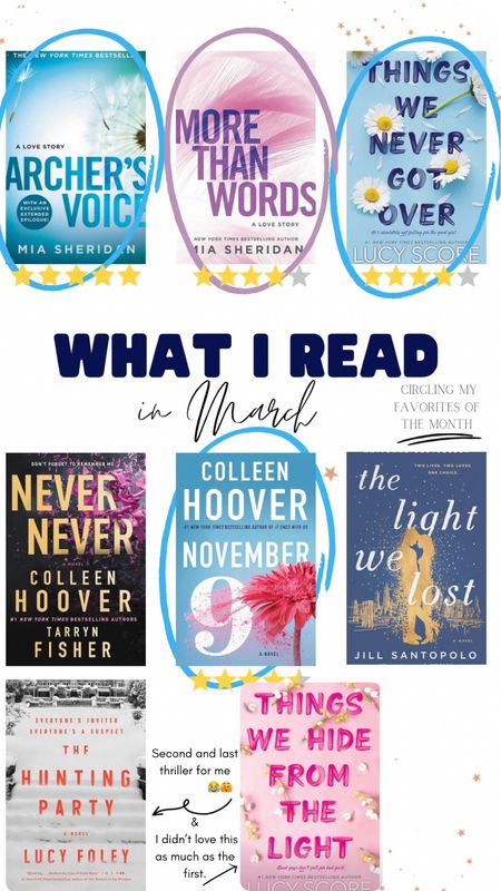 five star book picks 
Best book series
Romance Book series
Romance genre books
Holiday books
Holiday romance novels
Holiday romance book
Christmas romance novels
Book recommendations
Romance books
Book recommendation
Colleen Hoover books 
Colleen Hoover book
Kristin Hannah books
Kristin Hannah books
Book reviews
books to buy 
favorite books
Goodreads books
Romantic books
Best books to read
Vacation reads
Top book picks 

Amazon is having a major book sale right now too!!!!

Follow my shop @alilanejennings on the @shop.LTK app to shop this post and get my exclusive app-only content!

#liketkit 
@shop.ltk
https://liketk.it/4hJwI

#LTKsalealert #LTKtravel #LTKfindsunder50