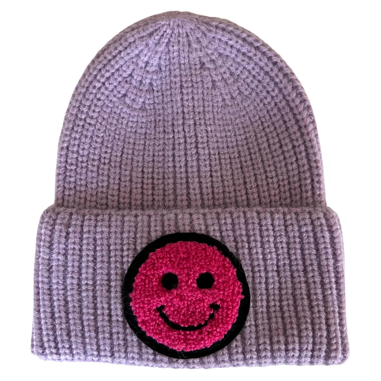 Good Vibes Knit Hat, Wisteria | SpearmintLOVE