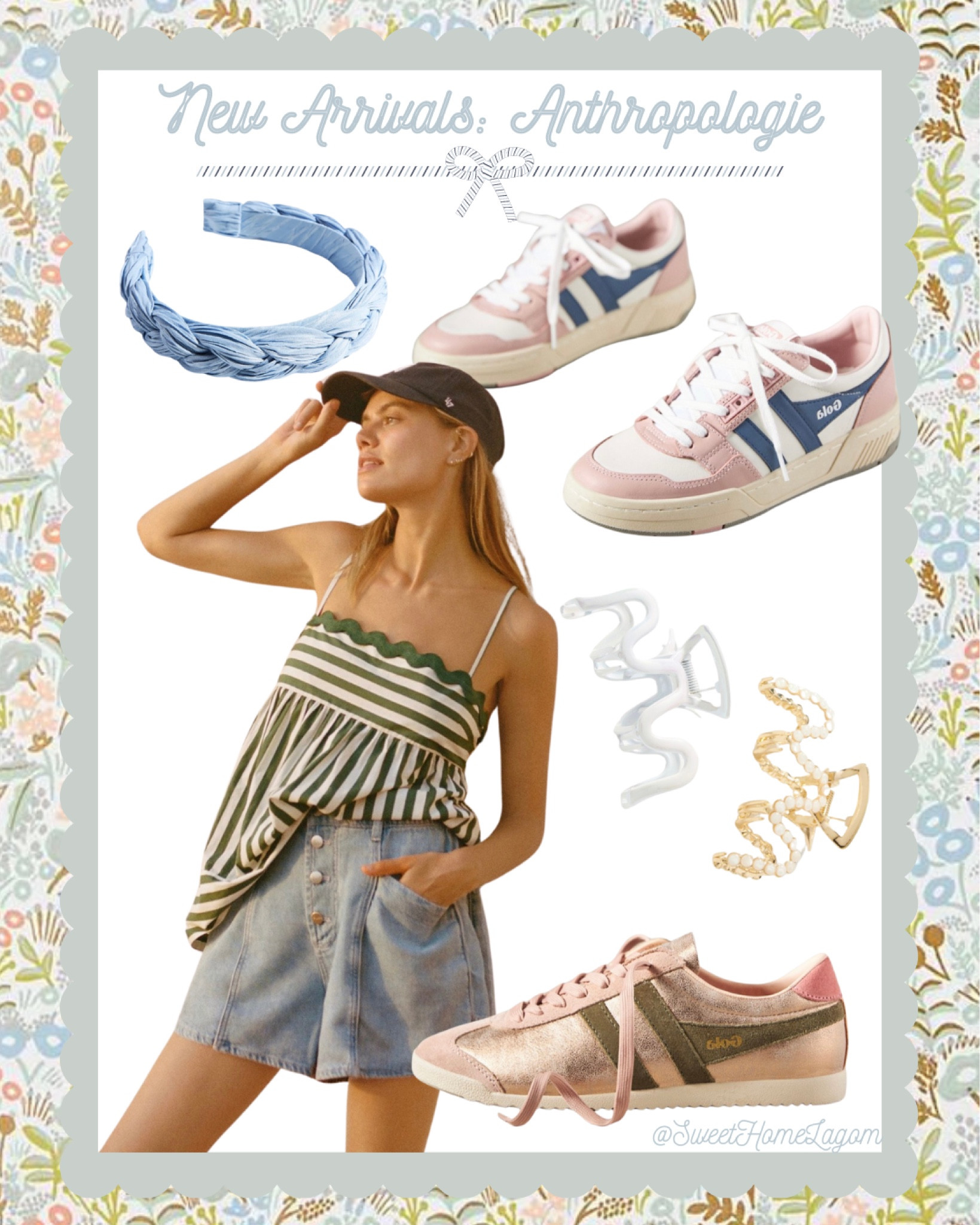 New arrivals from Anthropologie! Loving this RIC RAC trimmed tank and those shimmery rose sneakers!

#LTKstyletip #LTKshoecrush #LTKfindsunder50