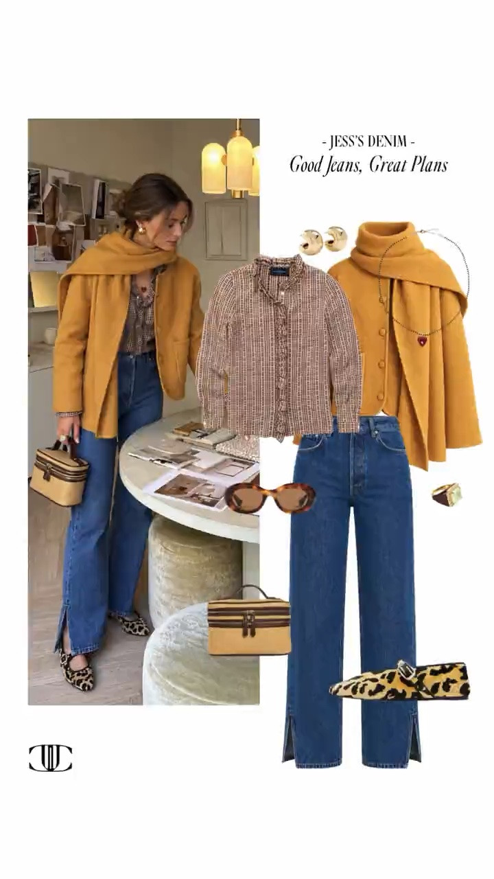 🍂 Good jeans, great plans.
In Good Jeans, Great Plans, I’m sharing 6 chic fall outfits built around denim that can keep up with wherever the day takes you—from coffee and errands to lunch, meetings, dinner, and drinks.
Think soft knits, polished jackets, elevated tops, comfortable shoes, and those finishing pieces that make even the simplest jeans look feel pulled together. Tap to shop all six looks and find your new go-to fall outfit formulas. 🤎✨
#LTKStyle #DenimStyle #FallOutfits #EverydayStyle #FallFashion #CasualChic #OutfitInspiration #WardrobeEssentials #LTKFinds

#LTKootd #LTKSeasonal #LTKOver40