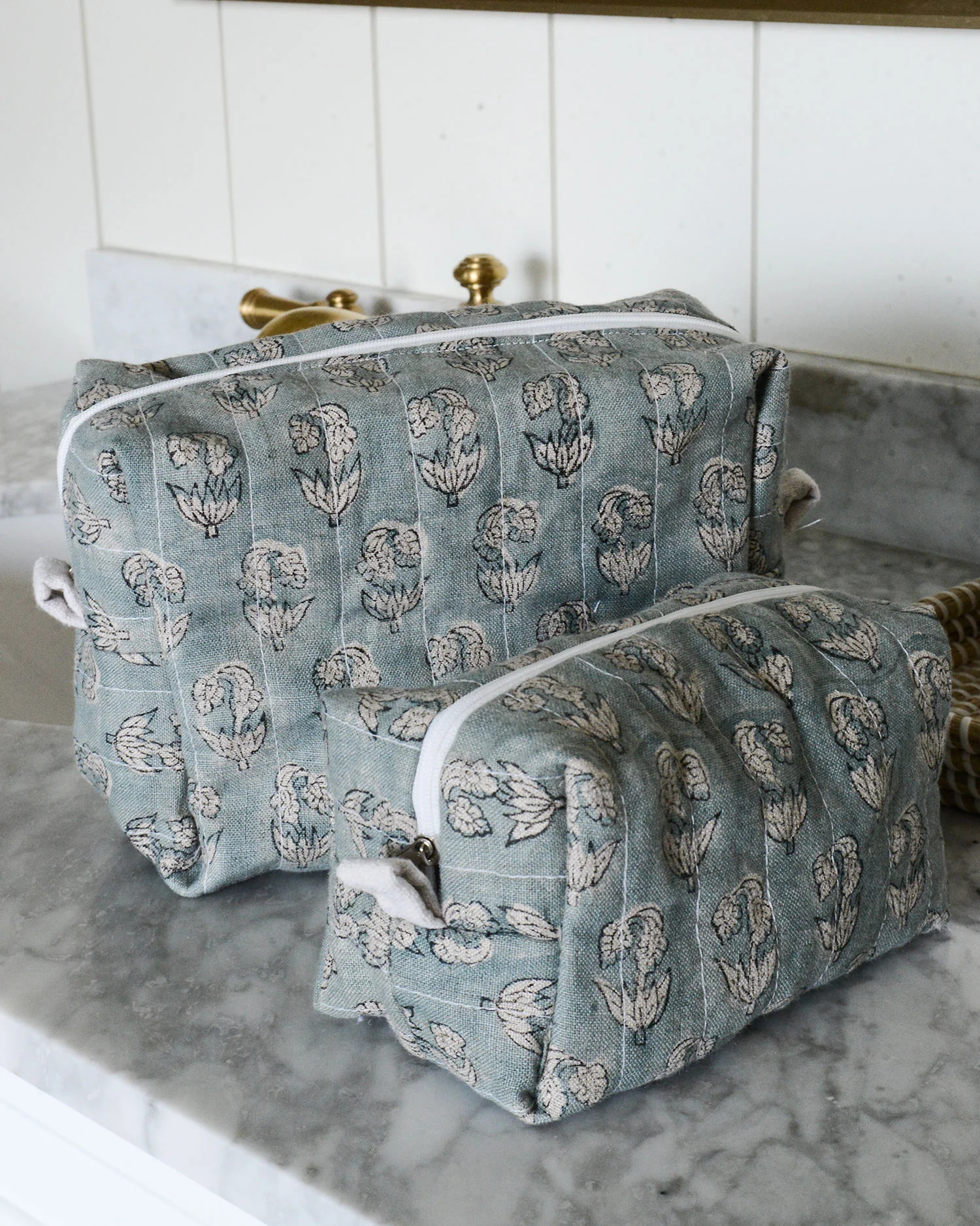 Delphine pouch | with lavender and grace