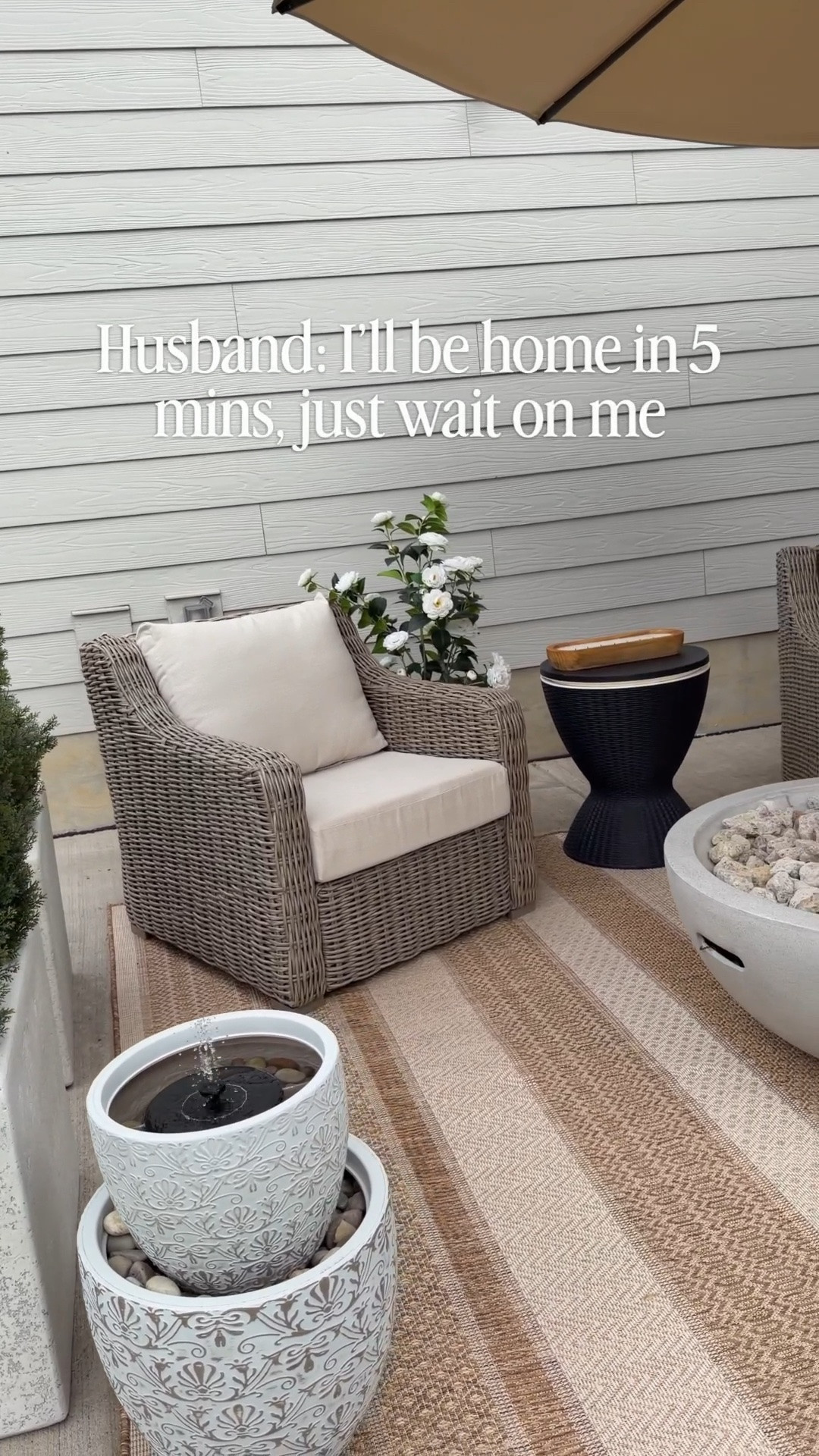 My new outdoor rug from @Rugs USA 

Neutral but definitely not boring! 

Indoor/outdoor rug, neutral rug, outdoor patio ideas, outdoor porch, outdoor patio decor, outdoor furniture, outdoor rugs

#LTKHome #LTKmomlife