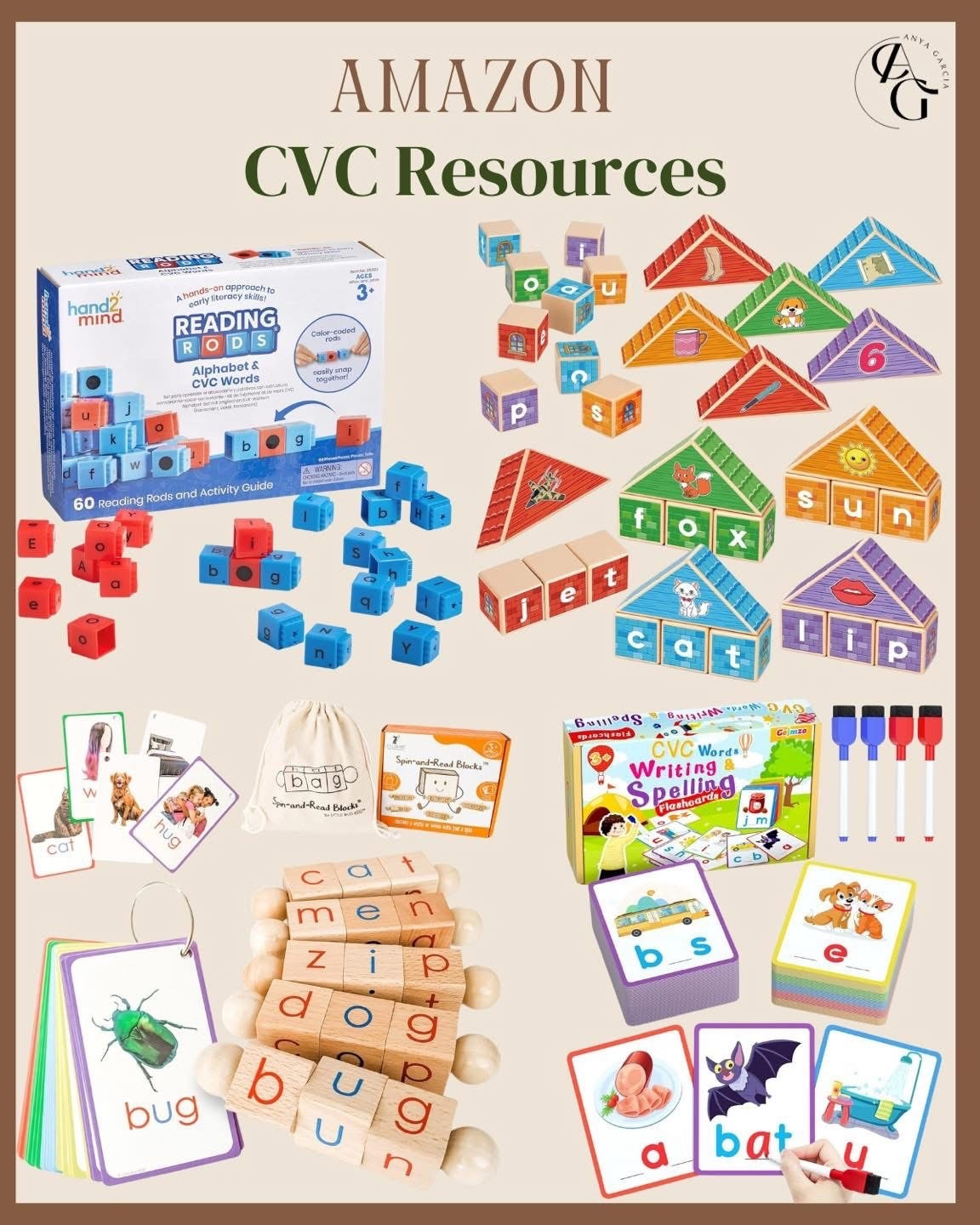 Amazon ~ CVC Resources 

#LTKHome #LTKstorytime #LTKKids
