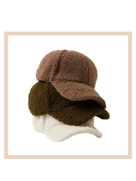 Sherpa baseball cap hat

#LTKfindsunder50 #LTKfindsunder100 #LTKstyletip